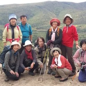Tour guests hiking at Angel Rocks near Chena Hot Springs Alaska