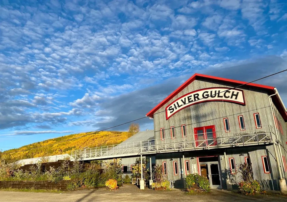 Small group on a guided craft brewery tour in Fairbanks, Alaska